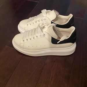 White & Black Alexander McQueen Sneakers